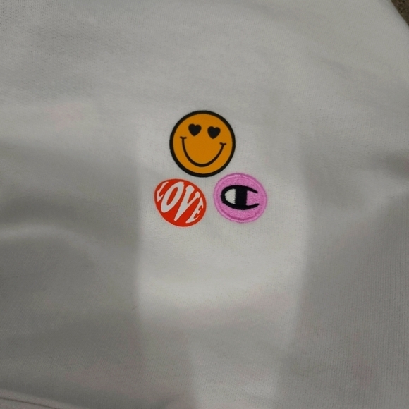 Champion Size Medium Get Happy Power Hoodie NWT - Picture 12 of 14